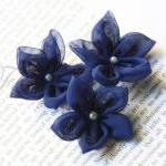 Chiffon Fabric Flower - Han..